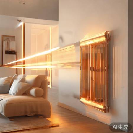 旋转暖气片，风向随心，空间节省