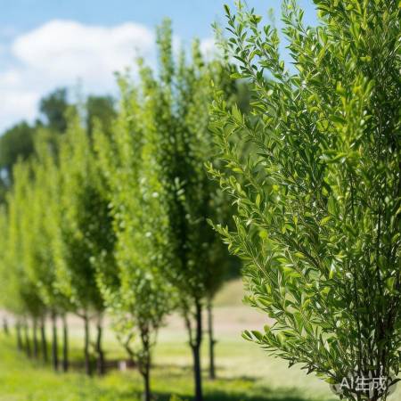 推广无絮杨柳树，美观无絮。