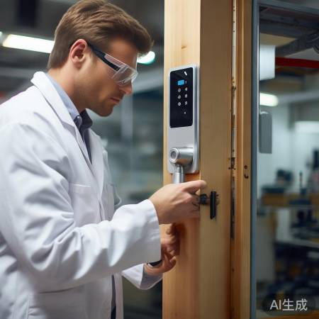 专业师傅装智能锁