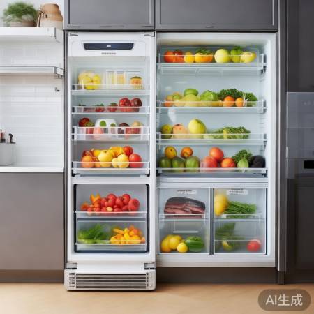 “分区储存,新鲜有保障”