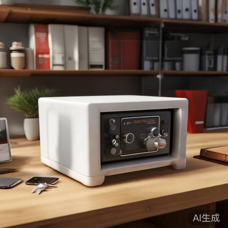 “保险柜顶，常用物品收纳”