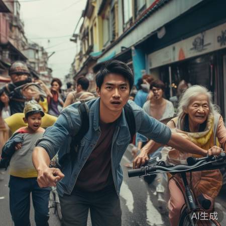 小李勇敢助人，珍惜生命