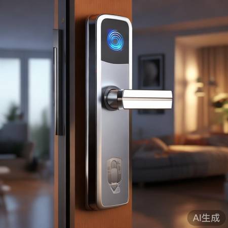 蓝盾指纹锁610，安全可靠