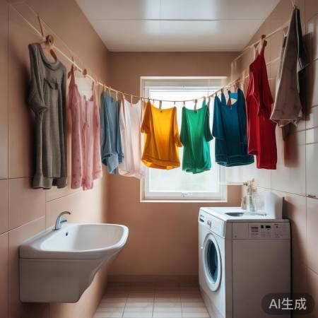 潮湿卫生间易衣物发霉