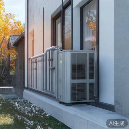 节能环保空气能热泵