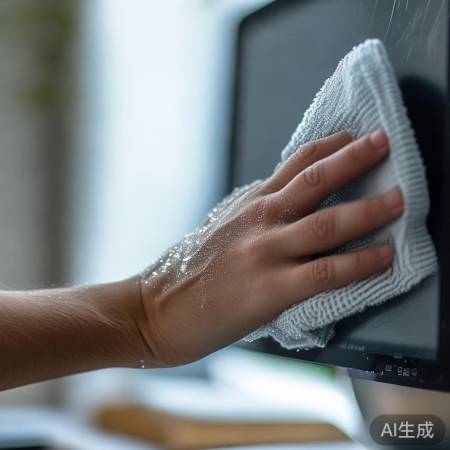 电脑屏幕清洁小技巧