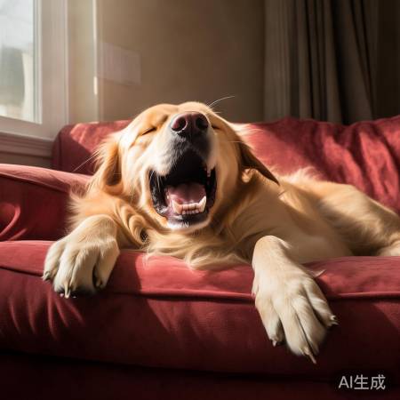 狗狗装死逗笑邓超