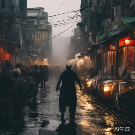 浏阳烟花厂爆炸，浓烟弥漫