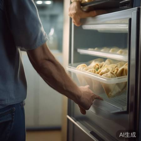 冰箱云吞，定期检查