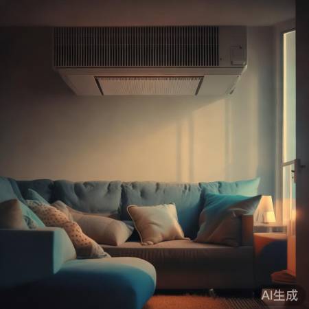 中央空调风口照明,舒适家居小助