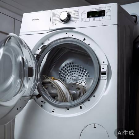 检查洗衣机平衡轮
