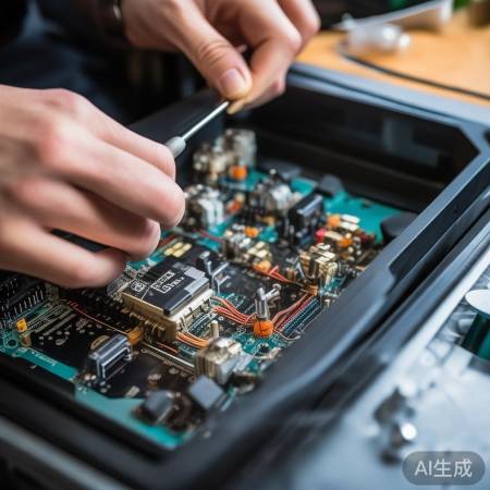 检查电路板,更换熔断保险丝