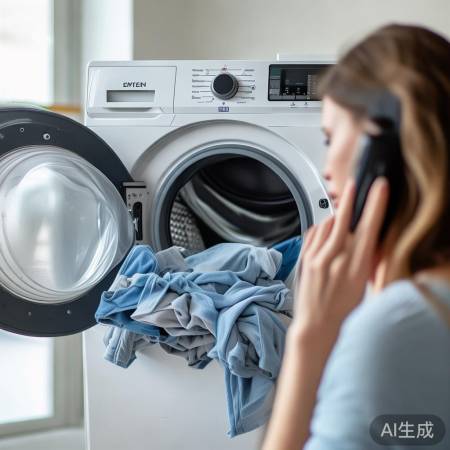 联系专业售后解决洗衣难题