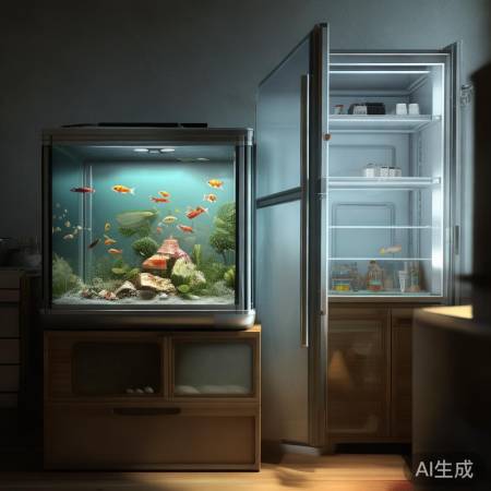 “定期消毒,鱼儿乐”