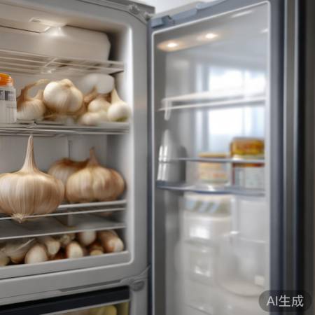 冰箱中上层放蒜最适宜